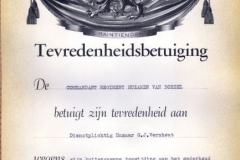 Tevredenheidsbetuigingvernhout